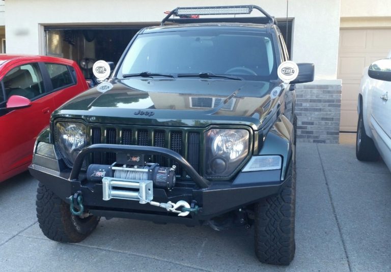 Ditch Light Brackets for 0812 Jeep Liberty KK At The